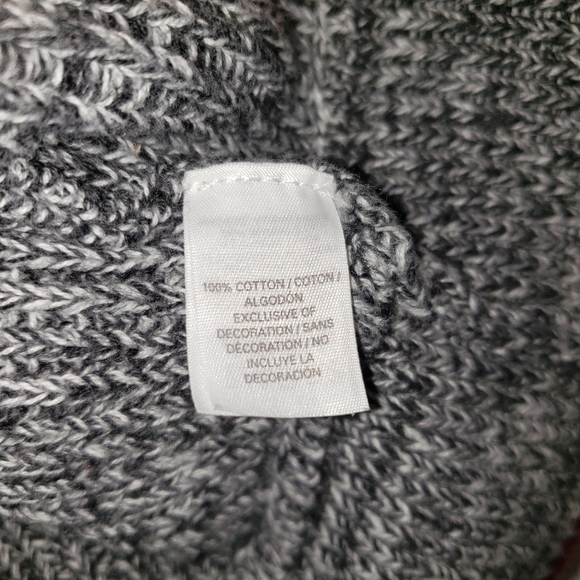 VICTORIA'S SECRET Sweater Gray n White M - Picture 7 of 7